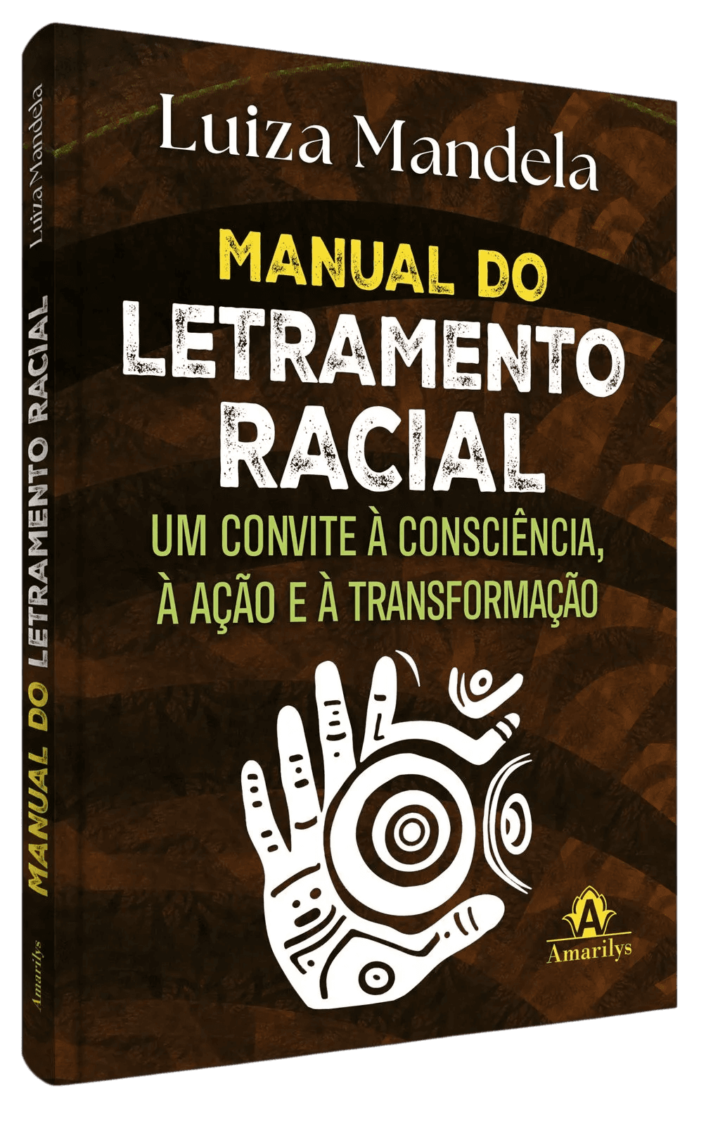 Capa do livro Manual do Letramento Racial, de Luiza Mandela.